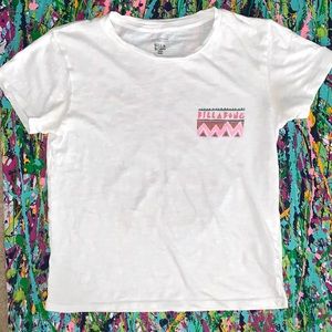 White billabong t-shirt